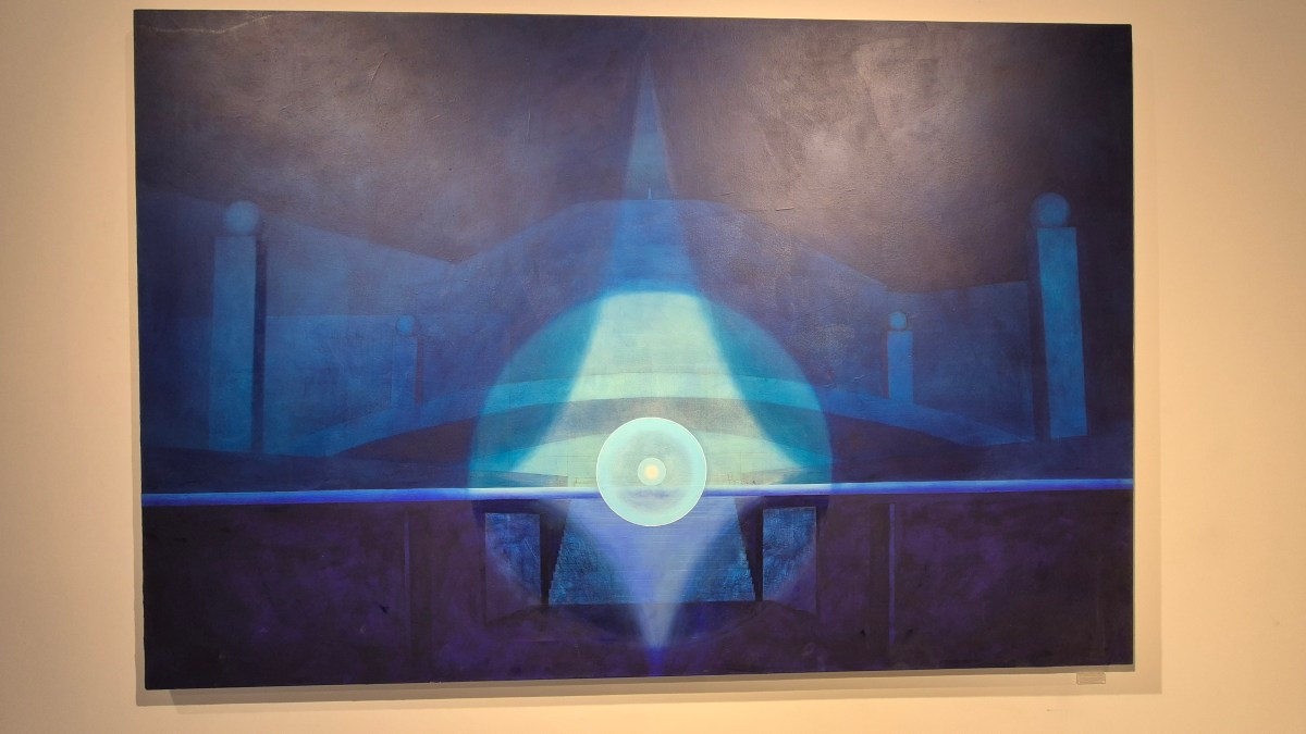 At the In Blue Exhibition: Ingeun Nam x Chungha&nbsp;Lim